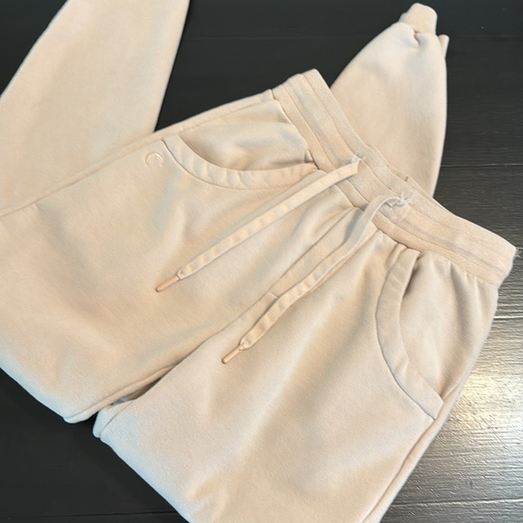 ZYIA Pants - ZYIA Beige Jogger Pants